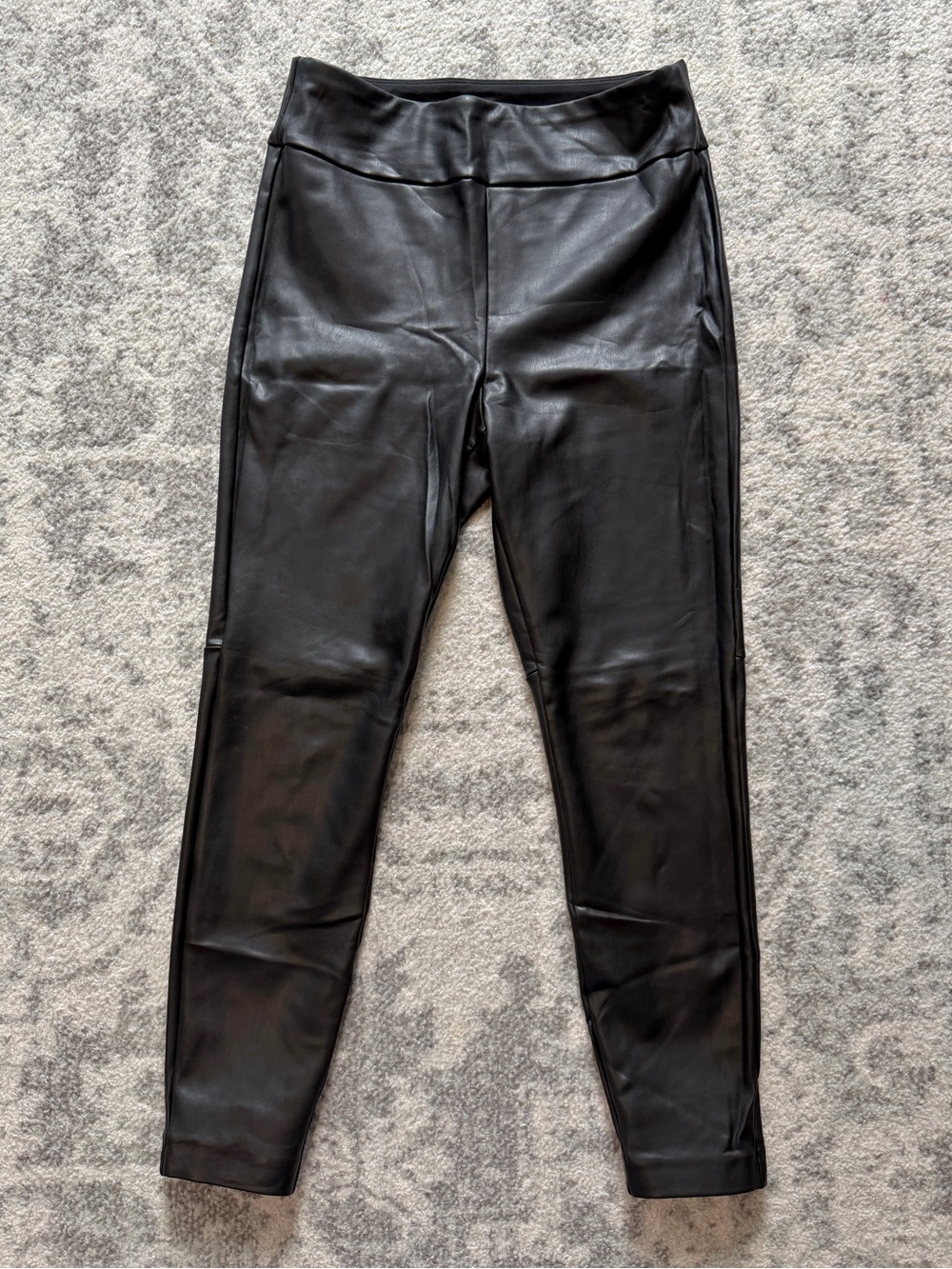 Dynamite Black Faux Leather Leggings Women’s Size Medium